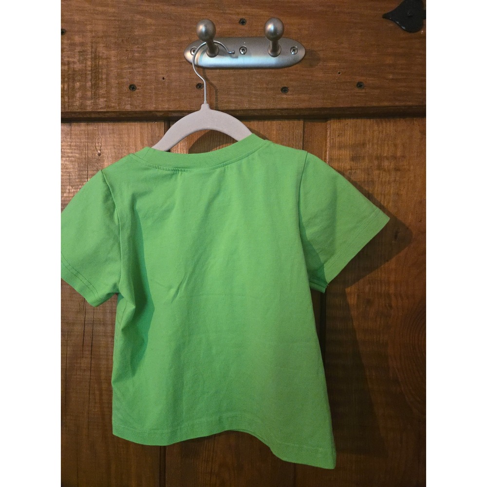 SWEET SOUTHERN SMOCKS Kids Green Dinosaur Smocked Short Sleeve T-Shirt Size 2 - Picture 4 of 6